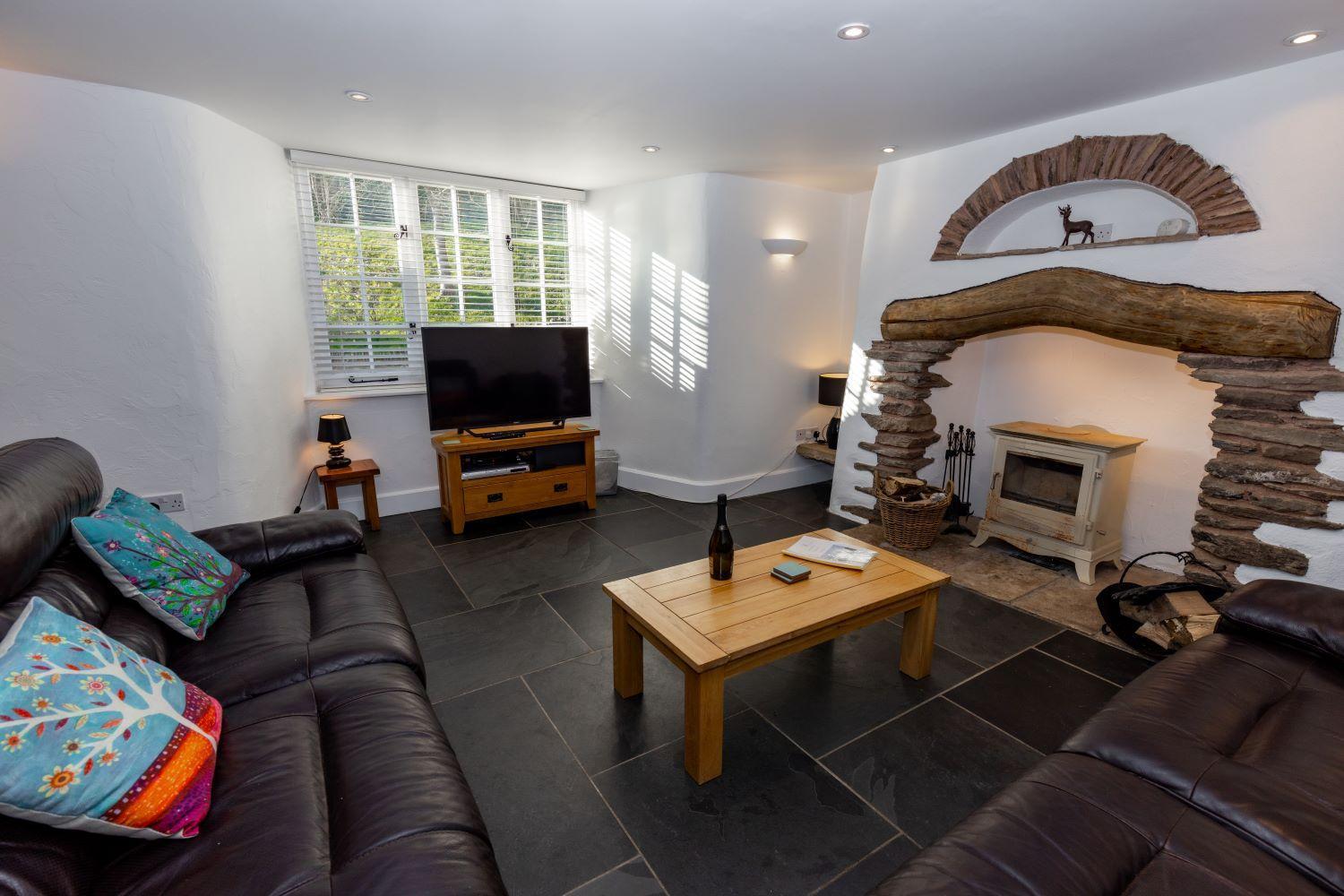 Villa Revelstoke Park House Noss Mayo Exterior foto