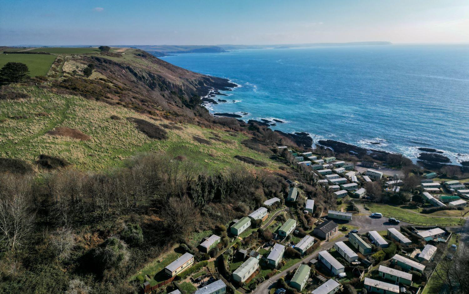 Villa Revelstoke Park House Noss Mayo Exterior foto